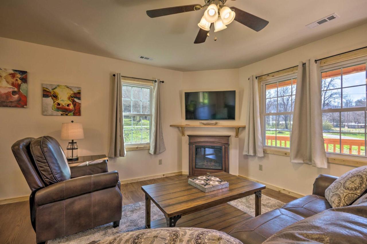 Cozy Smoky Mountain Cabin By Tuckasegee River! Bryson City Buitenkant foto